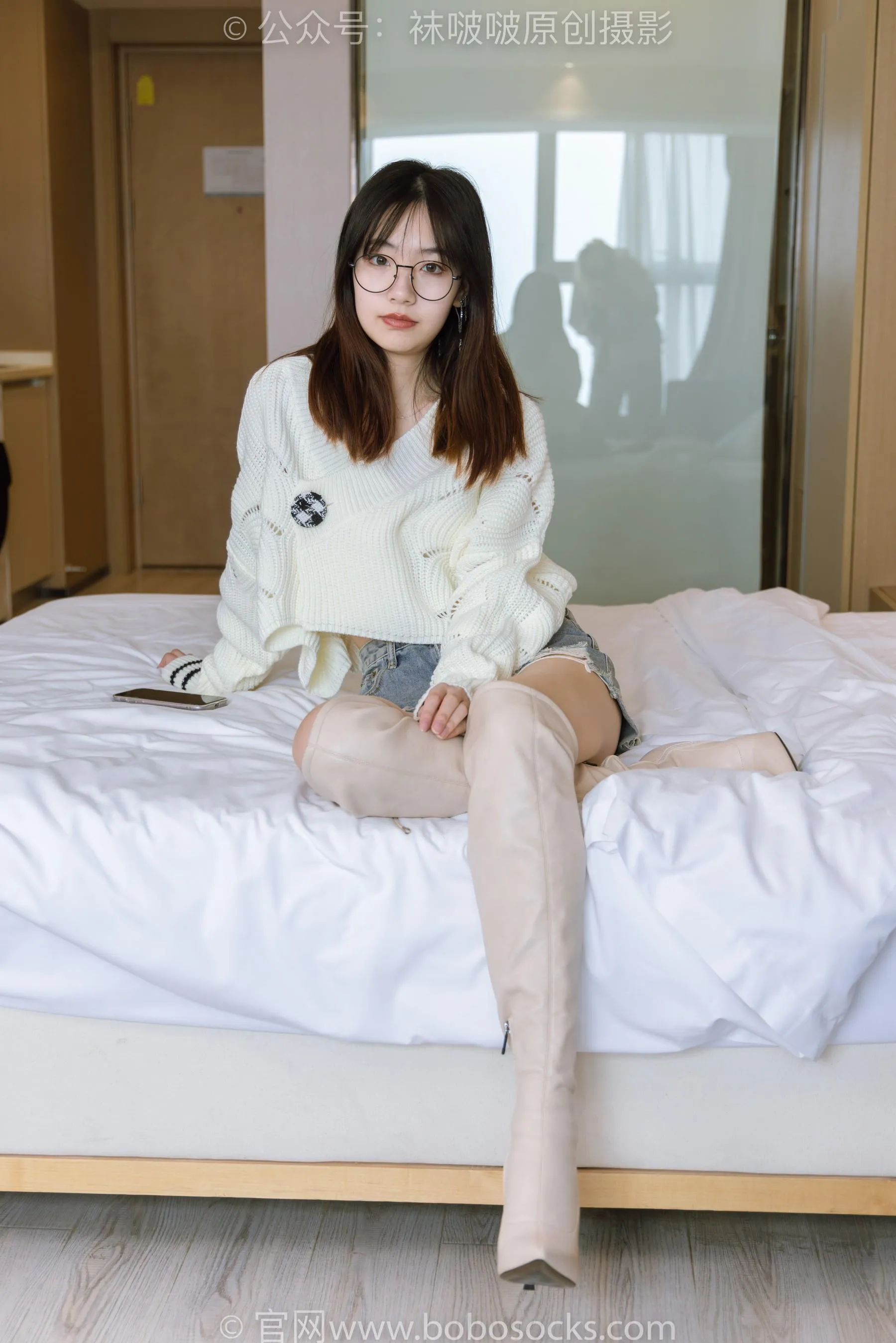 [BoBoSocks袜啵啵]NO.222 小甜豆-长靴、白棉袜、裸足 [79P]插图6